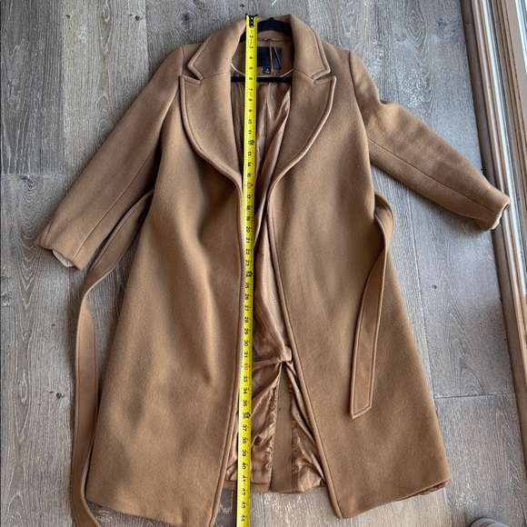 Autograph Wool Longline Wrap Coat with Cashmere AS - Picture 5 of 5